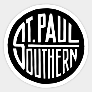 St. Paul Southern Electric Railway Sticker